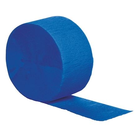 Touch Of Color Cobalt Blue Streamer, 81', 12PK 073147